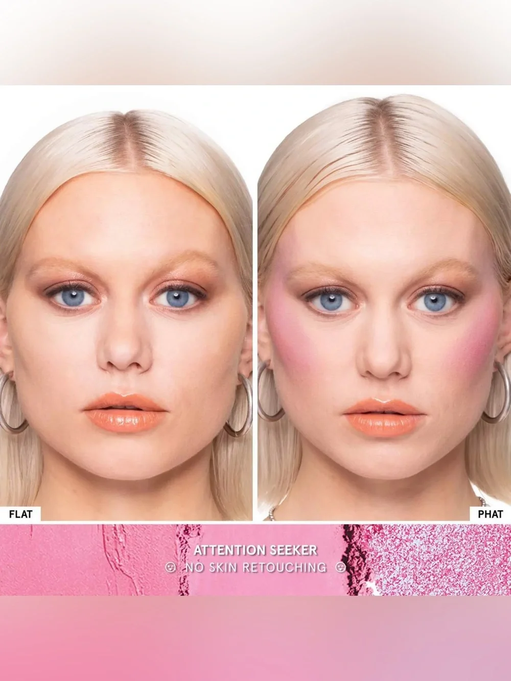 ONE/SIZE by Patrick Starrr Cheek Clapper 3D Blush Trio Palette - Attention Seeke